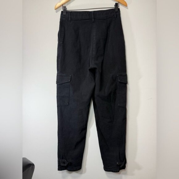 Aritzia Wilfred Free Black Modern Cargo Pant size 6 - Picture 6 of 12